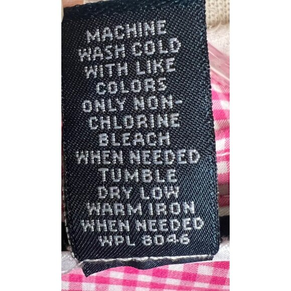 Karen Scott Petites P Floral Button-Up Shirt Pockets Flowers Cotton 3/4 Sleeves - Picture 12 of 12